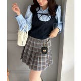 チャーム付プリーツミニスカート | NICE CLAUP / OLIVE des OLIVE　OUTLET | 詳細画像26 