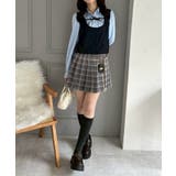 チャーム付プリーツミニスカート | NICE CLAUP / OLIVE des OLIVE　OUTLET | 詳細画像28 