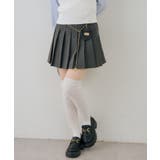 チャーム付プリーツミニスカート | NICE CLAUP / OLIVE des OLIVE　OUTLET | 詳細画像34 