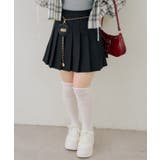 チャーム付プリーツミニスカート | NICE CLAUP / OLIVE des OLIVE　OUTLET | 詳細画像37 