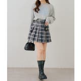 チャーム付プリーツミニスカート | NICE CLAUP / OLIVE des OLIVE　OUTLET | 詳細画像52 