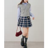 チャーム付プリーツミニスカート | NICE CLAUP / OLIVE des OLIVE　OUTLET | 詳細画像64 