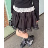 ブラック | 重ねチュールミニスカート | RMAF　NICE CLAUP / OLIVE des OLIVE