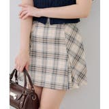 チェックプリーツミニスカート | NICE CLAUP / OLIVE des OLIVE OUTLET | 詳細画像1