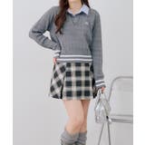 チェックプリーツミニスカート | NICE CLAUP / OLIVE des OLIVE OUTLET | 詳細画像10