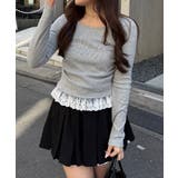 ダブルウエストプリーツミニスカート | RMAF　NICE CLAUP / OLIVE des OLIVE | 詳細画像24 