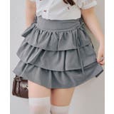 【セットアップ対応】サイドリボンティアードミニスカート | RMAF　NICE CLAUP / OLIVE des OLIVE | 詳細画像2 