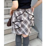 ベージュ系 | 後ろ姿も可愛い、バックリボンミニスカート | RMAF　NICE CLAUP / OLIVE des OLIVE