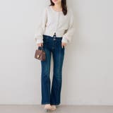 【S/M展開】後レースアップフレアパンツ | RMAF　NICE CLAUP / OLIVE des OLIVE | 詳細画像9 