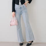 【S/M展開】後レースアップフレアパンツ | RMAF　NICE CLAUP / OLIVE des OLIVE | 詳細画像12 