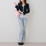 【S/M展開】後レースアップフレアパンツ | RMAF　NICE CLAUP / OLIVE des OLIVE | 詳細画像17 