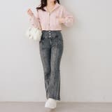 【S/M展開】後レースアップフレアパンツ | RMAF　NICE CLAUP / OLIVE des OLIVE | 詳細画像28 