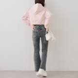 【S/M展開】後レースアップフレアパンツ | RMAF　NICE CLAUP / OLIVE des OLIVE | 詳細画像30 