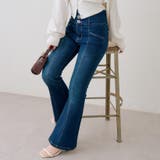 【S/M展開】後レースアップフレアパンツ | RMAF　NICE CLAUP / OLIVE des OLIVE | 詳細画像2 