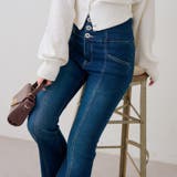 【S/M展開】後レースアップフレアパンツ | RMAF　NICE CLAUP / OLIVE des OLIVE | 詳細画像3 