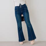 【S/M展開】後レースアップフレアパンツ | RMAF　NICE CLAUP / OLIVE des OLIVE | 詳細画像4 