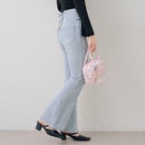 ブリーチ | 【S/M展開】後レースアップフレアパンツ | RMAF　NICE CLAUP / OLIVE des OLIVE