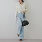 リボン付サイドスリットフレアパンツ | RMAF　NICE CLAUP / OLIVE des OLIVE | 詳細画像10 