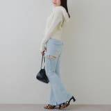 リボン付サイドスリットフレアパンツ | RMAF　NICE CLAUP / OLIVE des OLIVE | 詳細画像11 