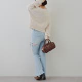 リボン付サイドスリットフレアパンツ | RMAF　NICE CLAUP / OLIVE des OLIVE | 詳細画像13 