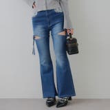 リボン付サイドスリットフレアパンツ | RMAF　NICE CLAUP / OLIVE des OLIVE | 詳細画像15 