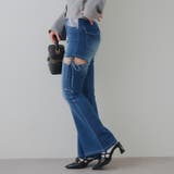 リボン付サイドスリットフレアパンツ | RMAF　NICE CLAUP / OLIVE des OLIVE | 詳細画像17 