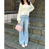 リボン付サイドスリットフレアパンツ | RMAF　NICE CLAUP / OLIVE des OLIVE | 詳細画像49 