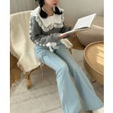 リボン付サイドスリットフレアパンツ | RMAF　NICE CLAUP / OLIVE des OLIVE | 詳細画像51 