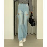 リボン付サイドスリットフレアパンツ | RMAF　NICE CLAUP / OLIVE des OLIVE | 詳細画像54 