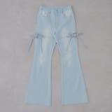 リボン付サイドスリットフレアパンツ | RMAF　NICE CLAUP / OLIVE des OLIVE | 詳細画像24 