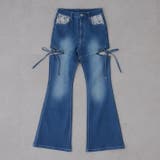 リボン付サイドスリットフレアパンツ | RMAF　NICE CLAUP / OLIVE des OLIVE | 詳細画像25 