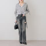 リボン付サイドスリットフレアパンツ | RMAF　NICE CLAUP / OLIVE des OLIVE | 詳細画像35 