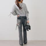 リボン付サイドスリットフレアパンツ | RMAF　NICE CLAUP / OLIVE des OLIVE | 詳細画像39 