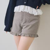 【セットアップ対応】裾フリルショートパンツ | RMAF　NICE CLAUP / OLIVE des OLIVE | 詳細画像10 