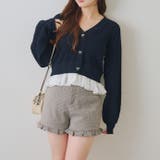 【セットアップ対応】裾フリルショートパンツ | RMAF　NICE CLAUP / OLIVE des OLIVE | 詳細画像15 