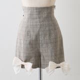 チェック | 【セットアップ対応】スタイルアップ ショートパンツ | RMAF NICE CLAUP / OLIVE des OLIVE