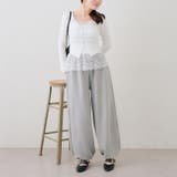 キラリロゴダンボールスウェットパンツ | RMAF　NICE CLAUP / OLIVE des OLIVE | 詳細画像8 