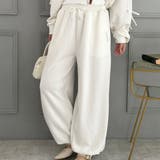 キラリロゴダンボールスウェットパンツ | RMAF NICE CLAUP / OLIVE des OLIVE | 詳細画像38