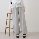 キラリロゴダンボールスウェットパンツ | RMAF　NICE CLAUP / OLIVE des OLIVE | 詳細画像2 