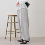 キラリロゴダンボールスウェットパンツ | RMAF　NICE CLAUP / OLIVE des OLIVE | 詳細画像4 