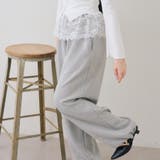 トップグレー | キラリロゴダンボールスウェットパンツ | RMAF　NICE CLAUP / OLIVE des OLIVE