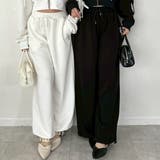 キラリロゴダンボールスウェットパンツ | RMAF NICE CLAUP / OLIVE des OLIVE | 詳細画像1