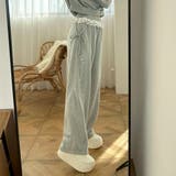 【セットアップ対応】ラメ裏毛スウェットパンツ | RMAF　NICE CLAUP / OLIVE des OLIVE | 詳細画像1 