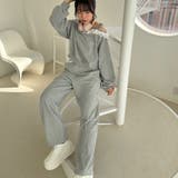 【セットアップ対応】ラメ裏毛スウェットパンツ | RMAF　NICE CLAUP / OLIVE des OLIVE | 詳細画像7 