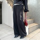 【セットアップ対応】ラメ裏毛スウェットパンツ | RMAF　NICE CLAUP / OLIVE des OLIVE | 詳細画像9 