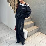 【セットアップ対応】ラメ裏毛スウェットパンツ | RMAF　NICE CLAUP / OLIVE des OLIVE | 詳細画像10 