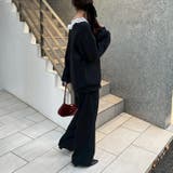 【セットアップ対応】ラメ裏毛スウェットパンツ | RMAF　NICE CLAUP / OLIVE des OLIVE | 詳細画像16 