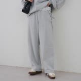 【セットアップ対応】ラメ裏毛スウェットパンツ | RMAF　NICE CLAUP / OLIVE des OLIVE | 詳細画像17 