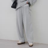 【セットアップ対応】ラメ裏毛スウェットパンツ | RMAF　NICE CLAUP / OLIVE des OLIVE | 詳細画像19 