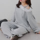 【セットアップ対応】ラメ裏毛スウェットパンツ | RMAF　NICE CLAUP / OLIVE des OLIVE | 詳細画像21 